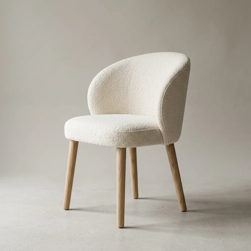 Arc Boucle Dining Chair