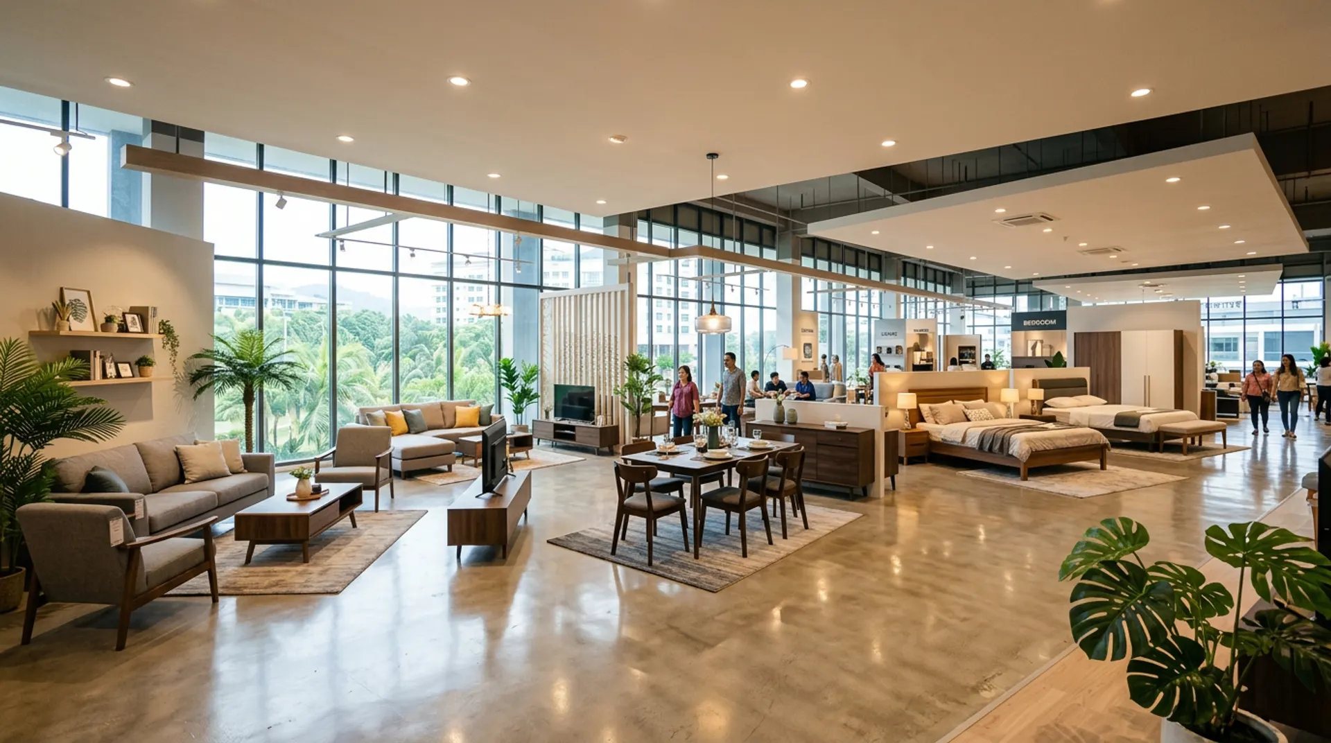 Inside the BHL Home Deco showroom